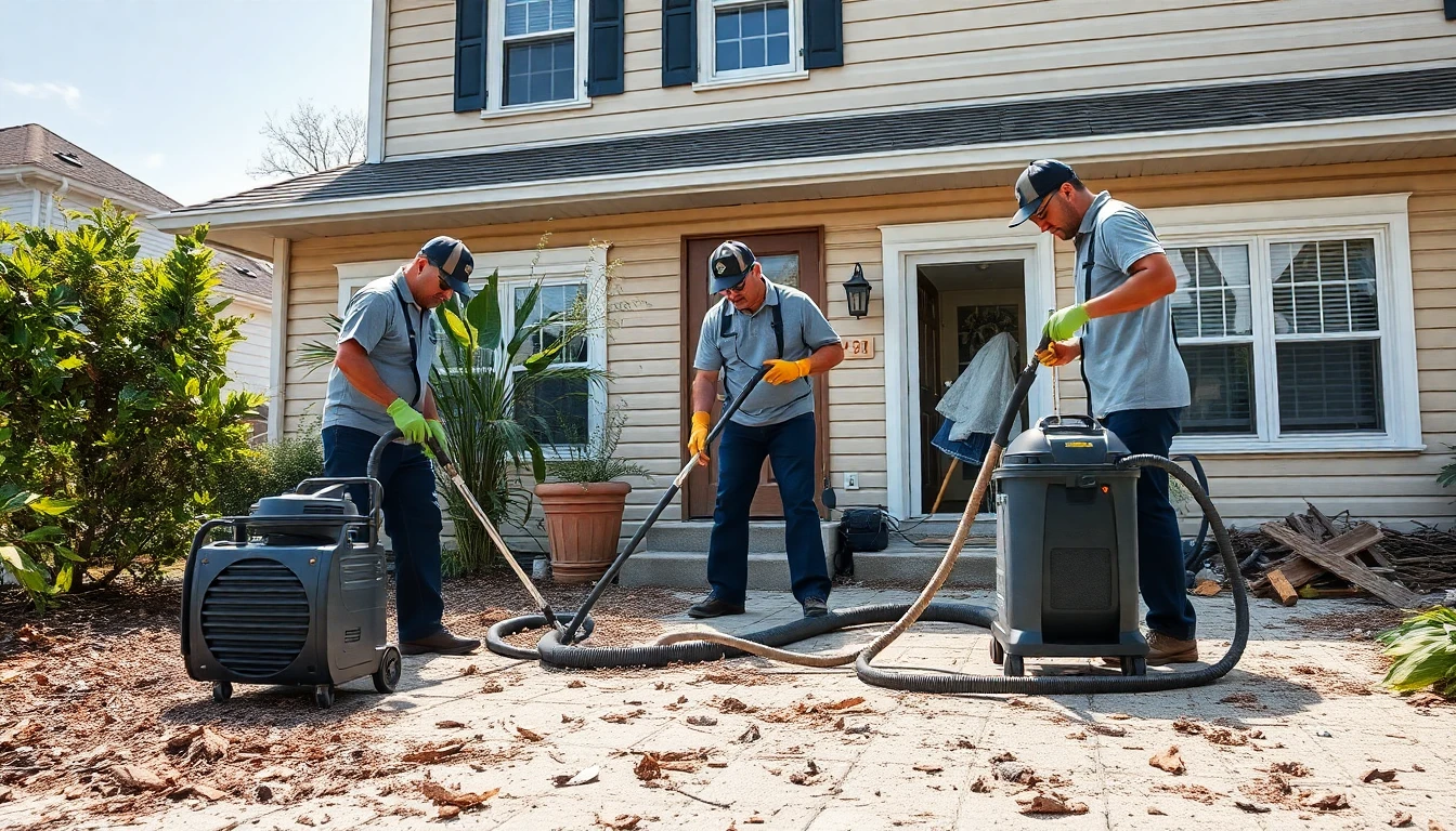 Storm Damage Mold Cleanup