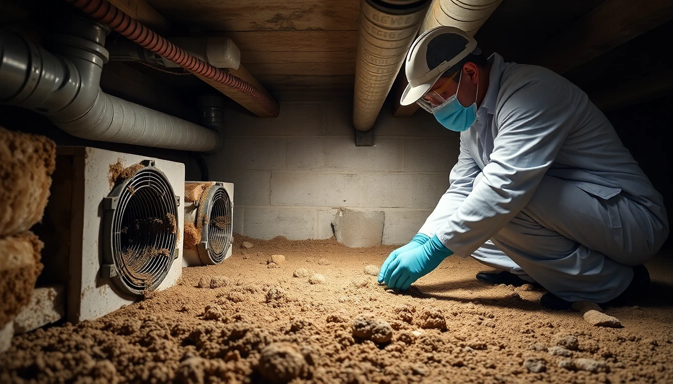 Crawl Space Mold Removal